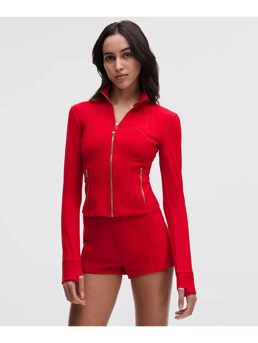 Lululemon, 2, Red,  Define Cropped Jacket